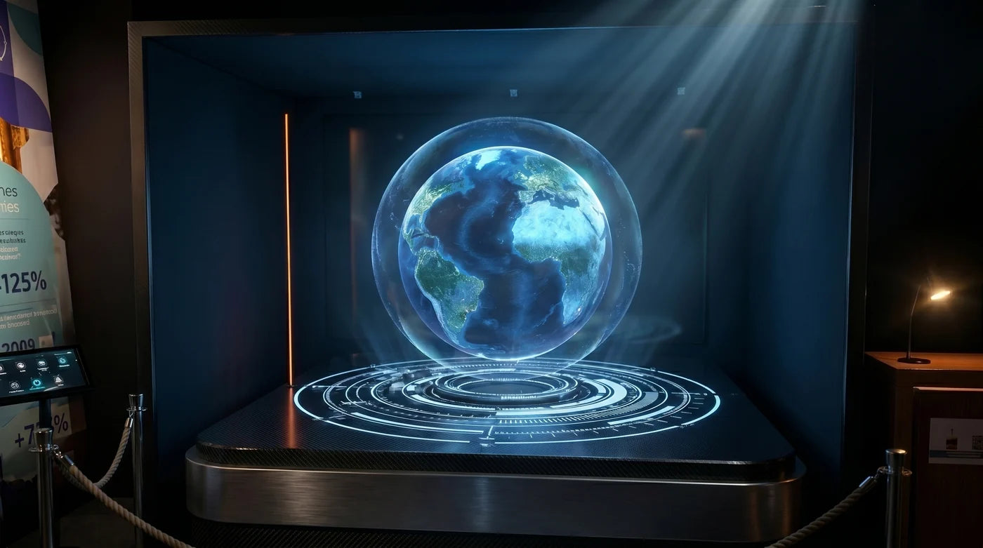 Holographic cube